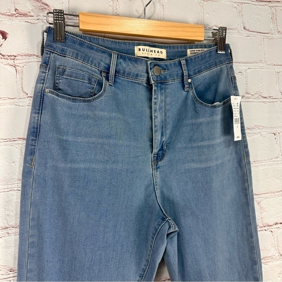 PacSun bullhead Jean super high rise skinniest denim jean NWT size 28 distressed - Picture 5 of 14
